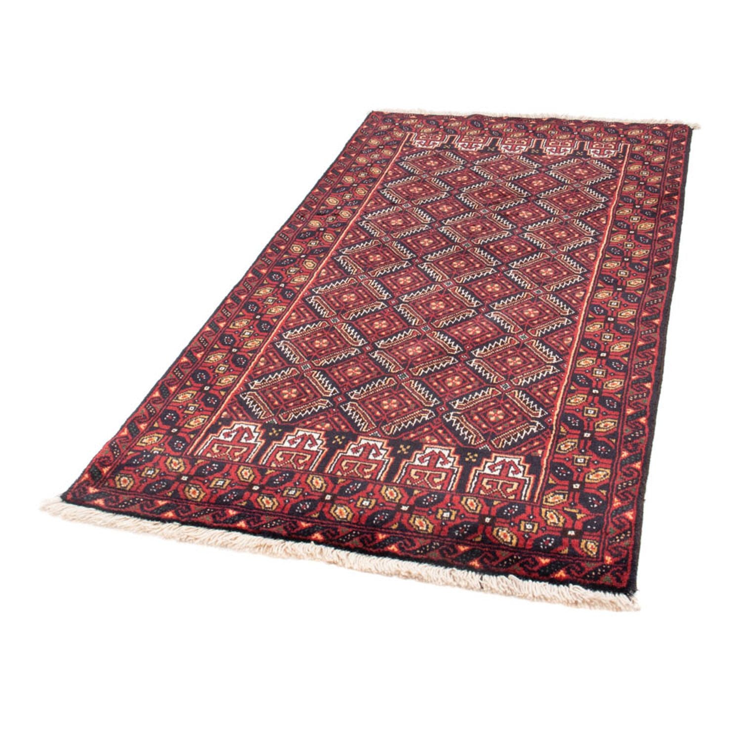 Tappeto corsia Tappeto Belutsch - 193 x 103 cm - rosso