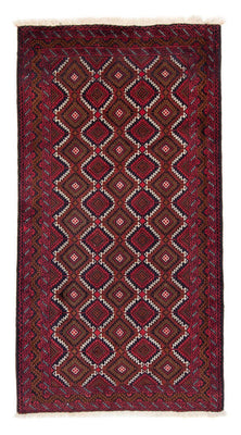 Tappeto corsia Tappeto Belutsch - 197 x 107 cm - rosso scuro