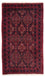 Tappeto Belutsch - 169 x 136 cm - rosso scuro