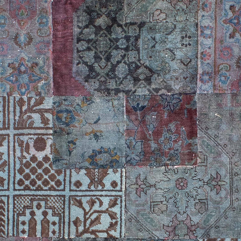 Tappeto Patchwork - 291 x 194 cm - blu