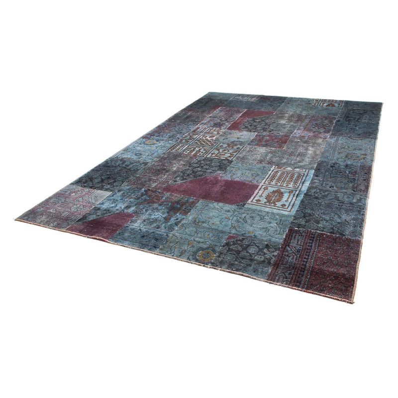 Tappeto Patchwork - 291 x 194 cm - blu