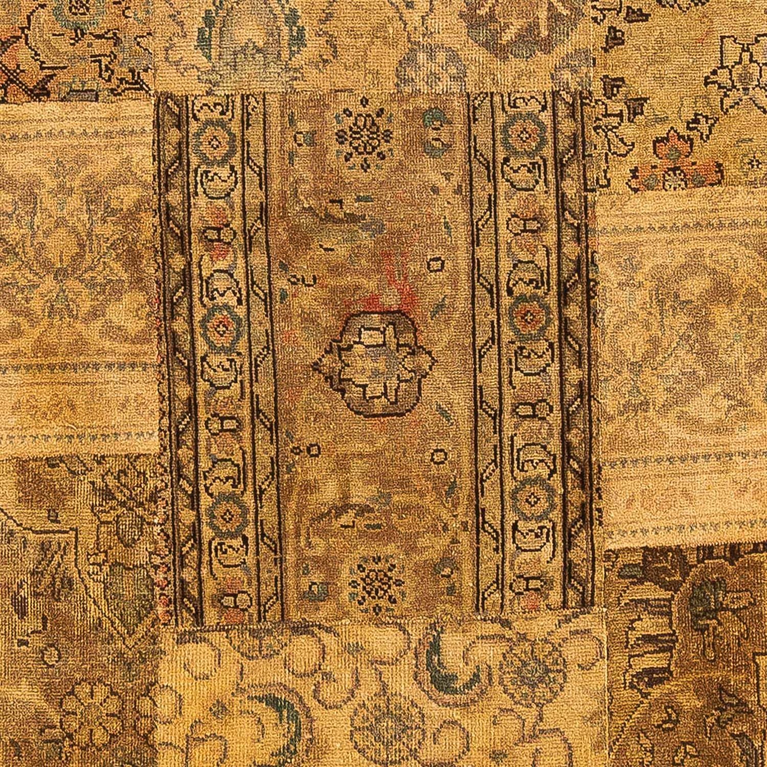 Tappeto Patchwork - 205 x 131 cm - multicolore