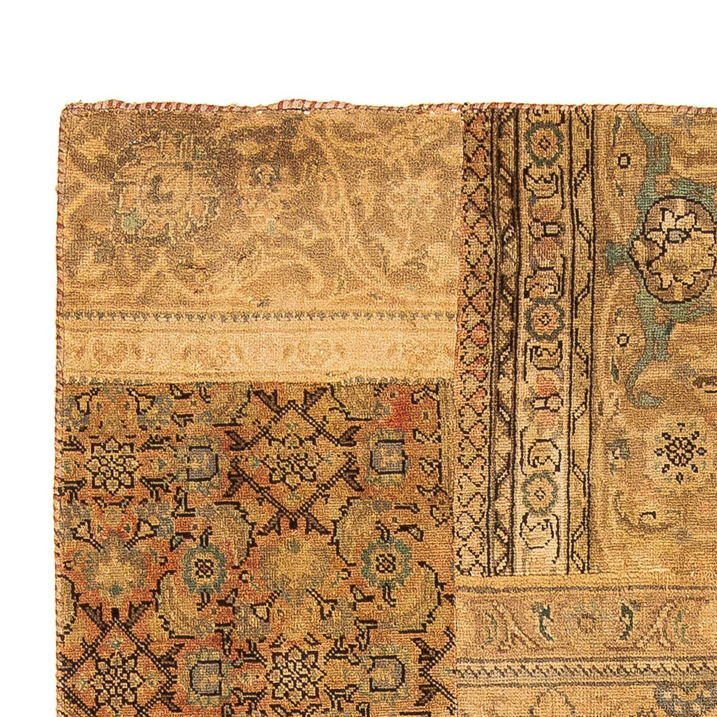 Tappeto Patchwork 205x131cm - Perserteppich Wollteppich