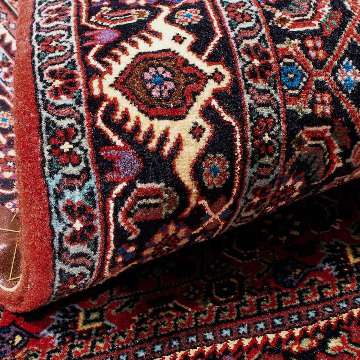 Tappeto Persero - Bidjar - 176 x 112 cm - rosso