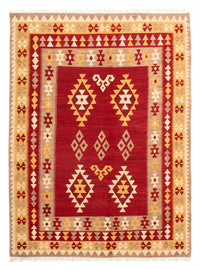 Tappeto Kelim - Orientale - 252 x 178 cm - rosso scuro