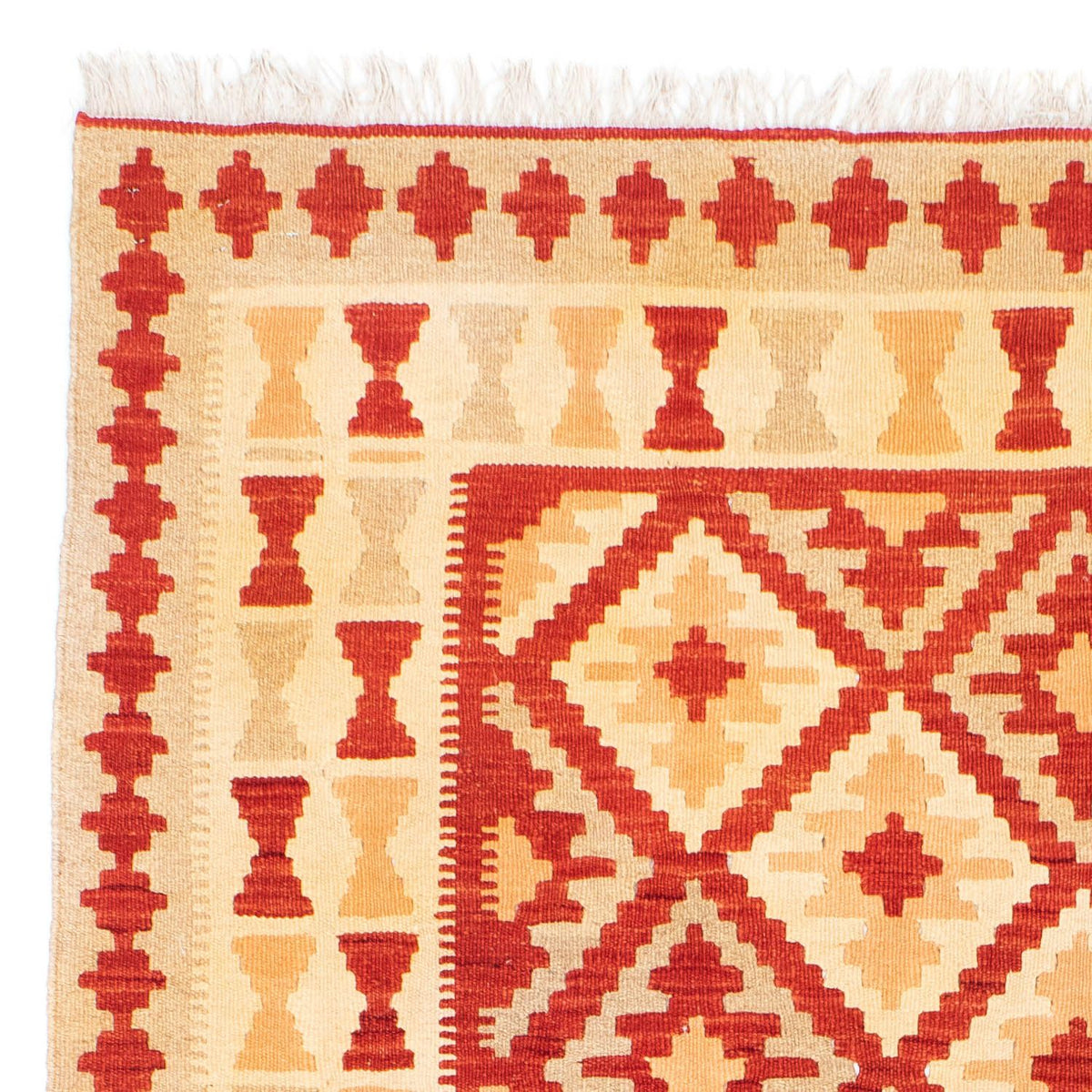 Tappeto Kelim - Orientale - 211 x 155 cm - rosso