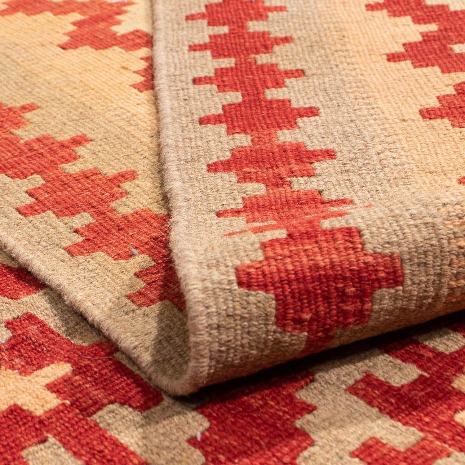 Tappeto Kelim - Orientale - 206 x 152 cm - rosso scuro