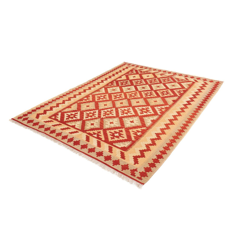 Tappeto Kelim - Orientale - 206 x 152 cm - rosso scuro