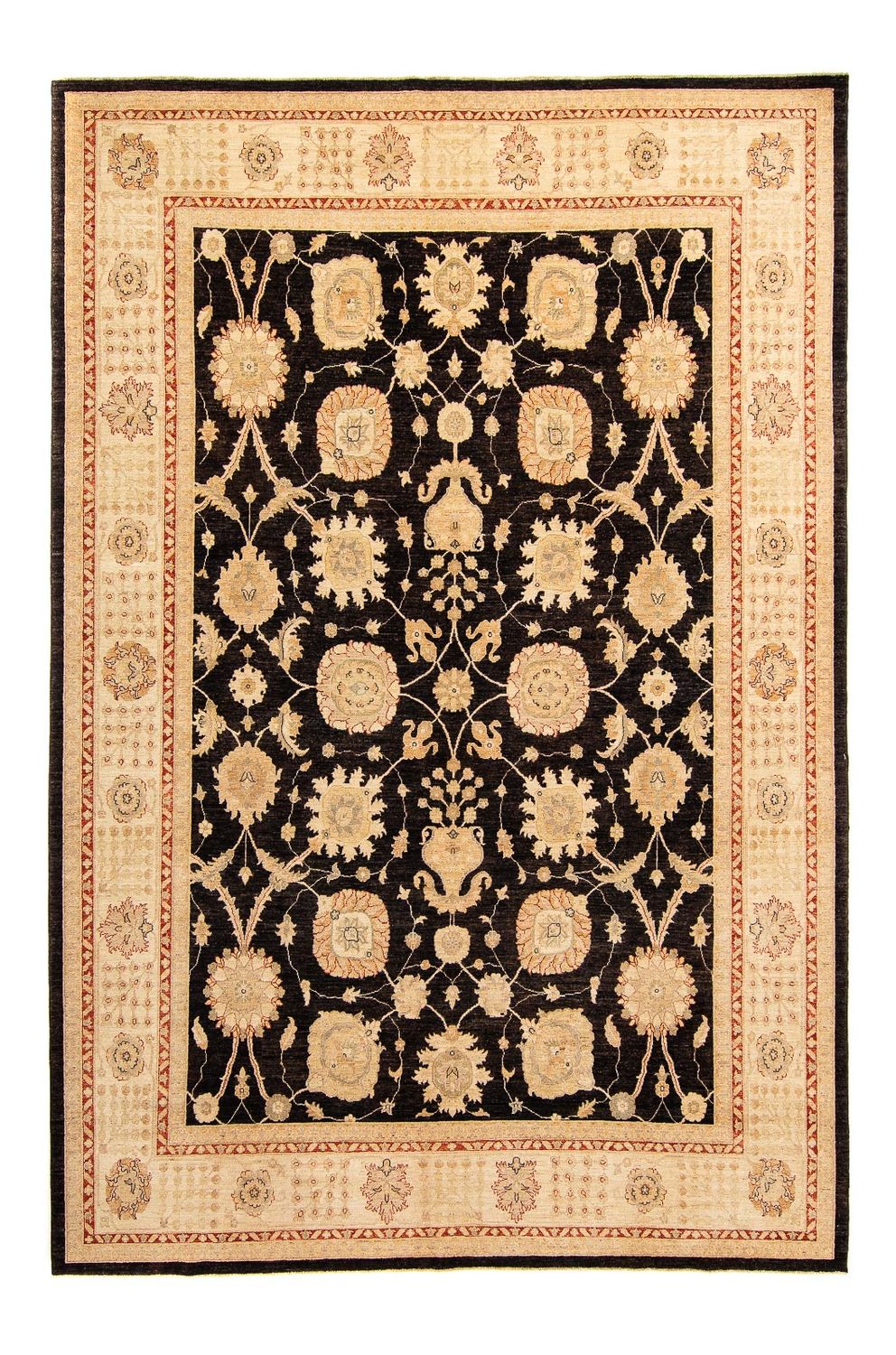 Tappeto Ziegler - 408 x 302 cm - blu scuro