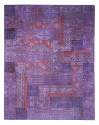 Tappeto Patchwork - 299 x 239 cm - viola