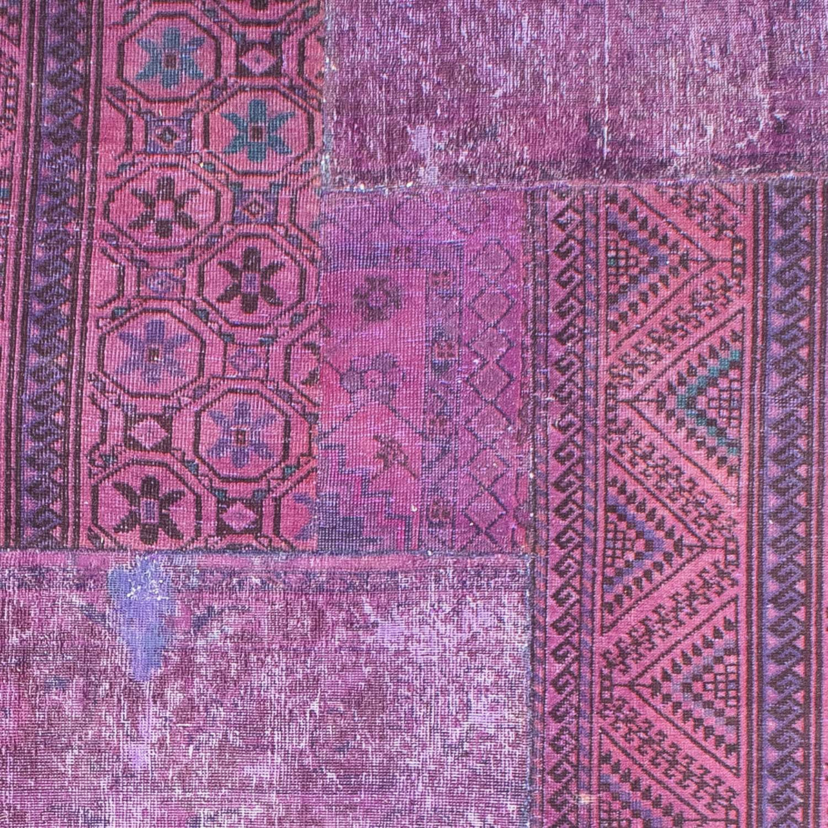 Tappeto Patchwork - 307 x 240 cm - multicolore