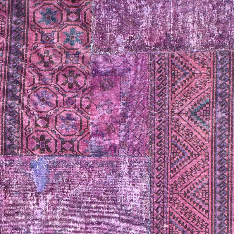 Tappeto Patchwork - 307 x 240 cm - multicolore