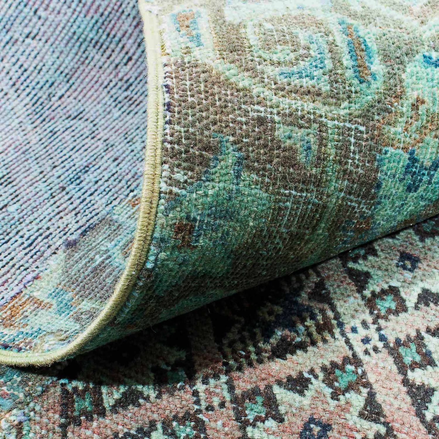 Tappeto Patchwork - 234 x 150 cm - multicolore