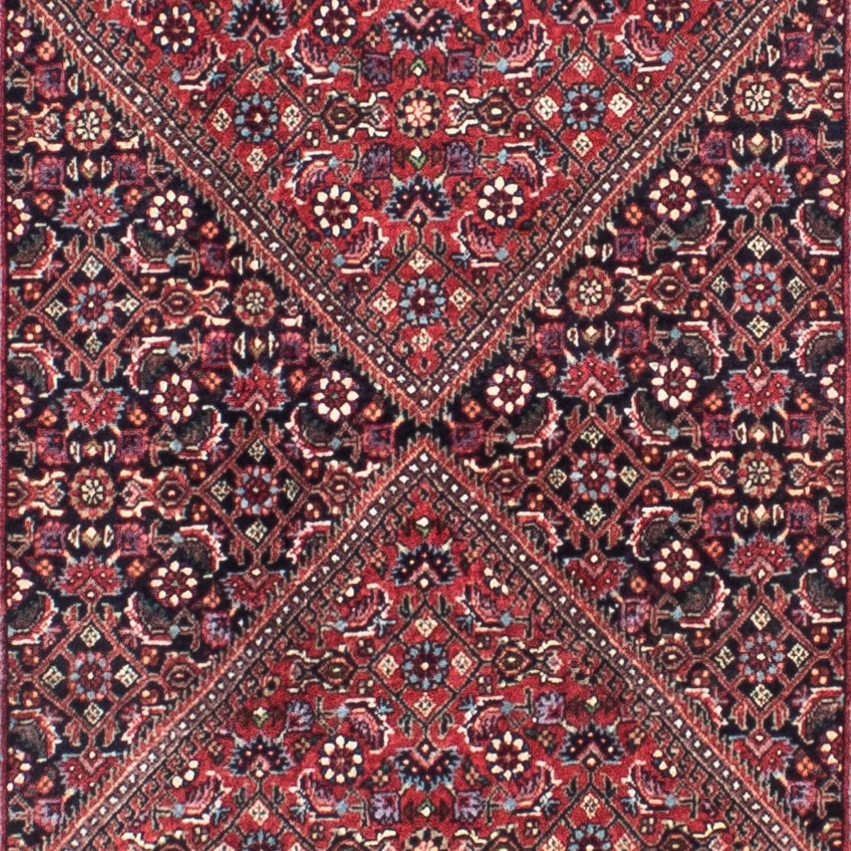 Tappeto corsia Tappeto Persero - Bidjar - 308 x 78 cm - rosso chiaro