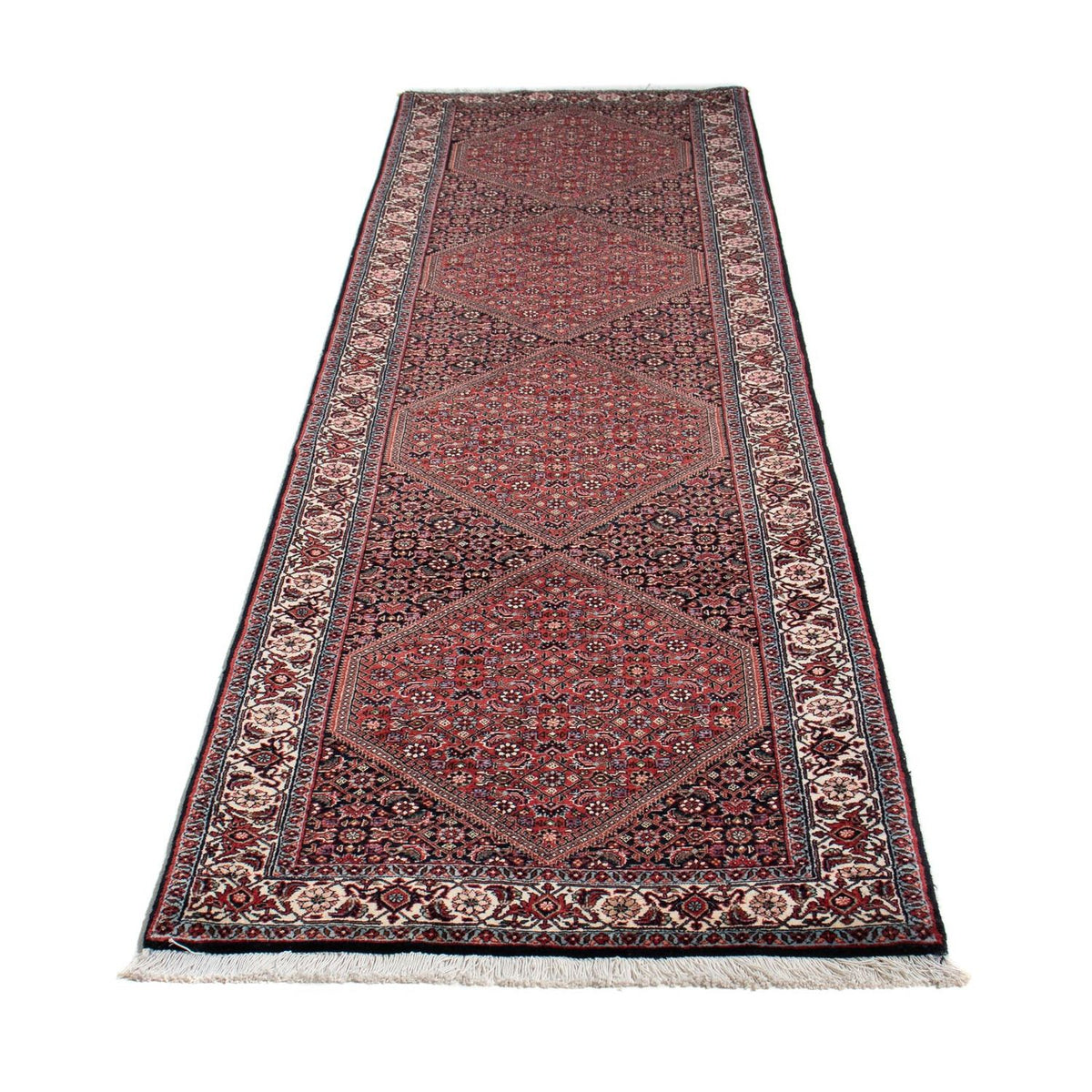 Tappeto corsia Tappeto Persero - Bidjar - 308 x 78 cm - rosso chiaro