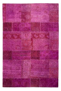 Tappeto Patchwork - 271 x 182 cm - viola