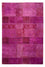 Tappeto Patchwork - 271 x 182 cm - viola