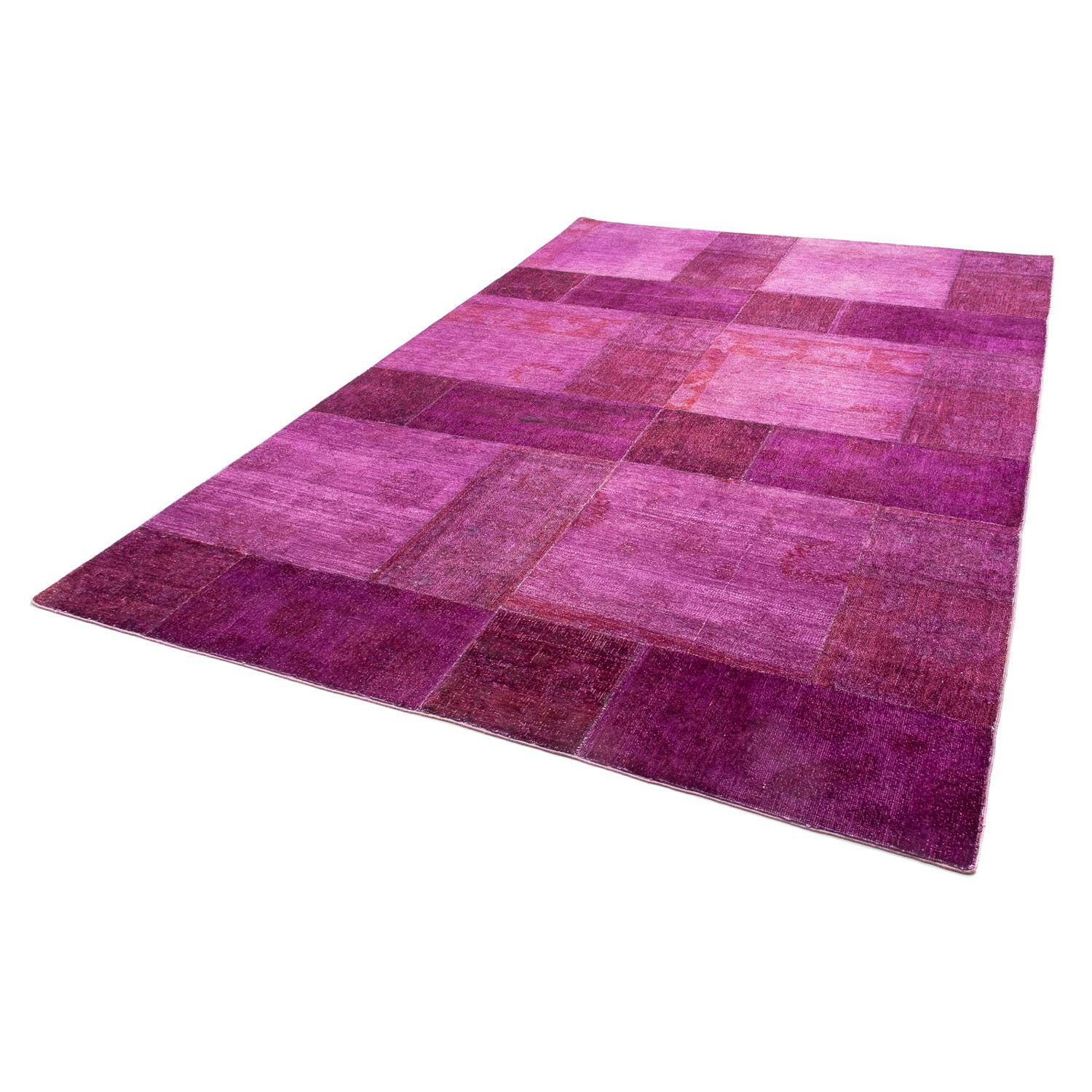 Tappeto Patchwork - 271 x 182 cm - viola