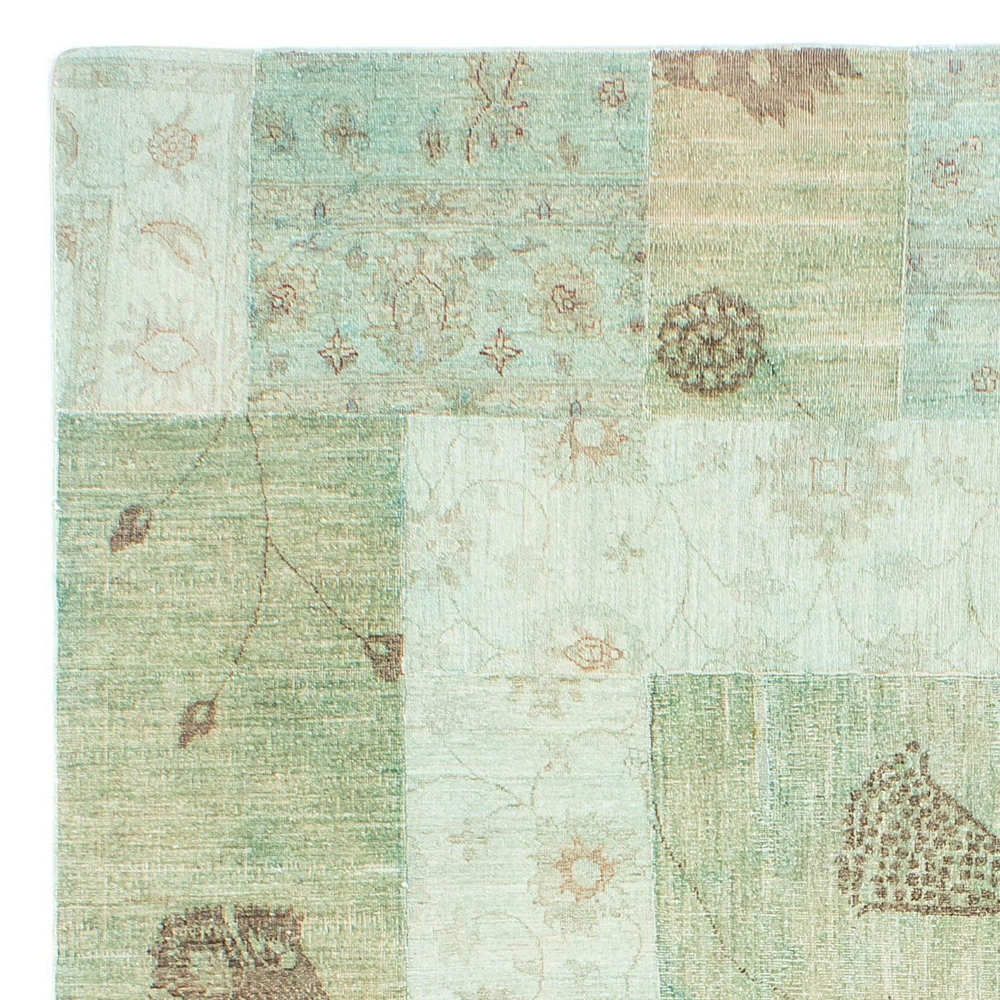 Tappeto Patchwork 292x190cm - Perserteppich Wollteppich