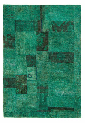 Tappeto Patchwork - 237 x 156 cm - verde