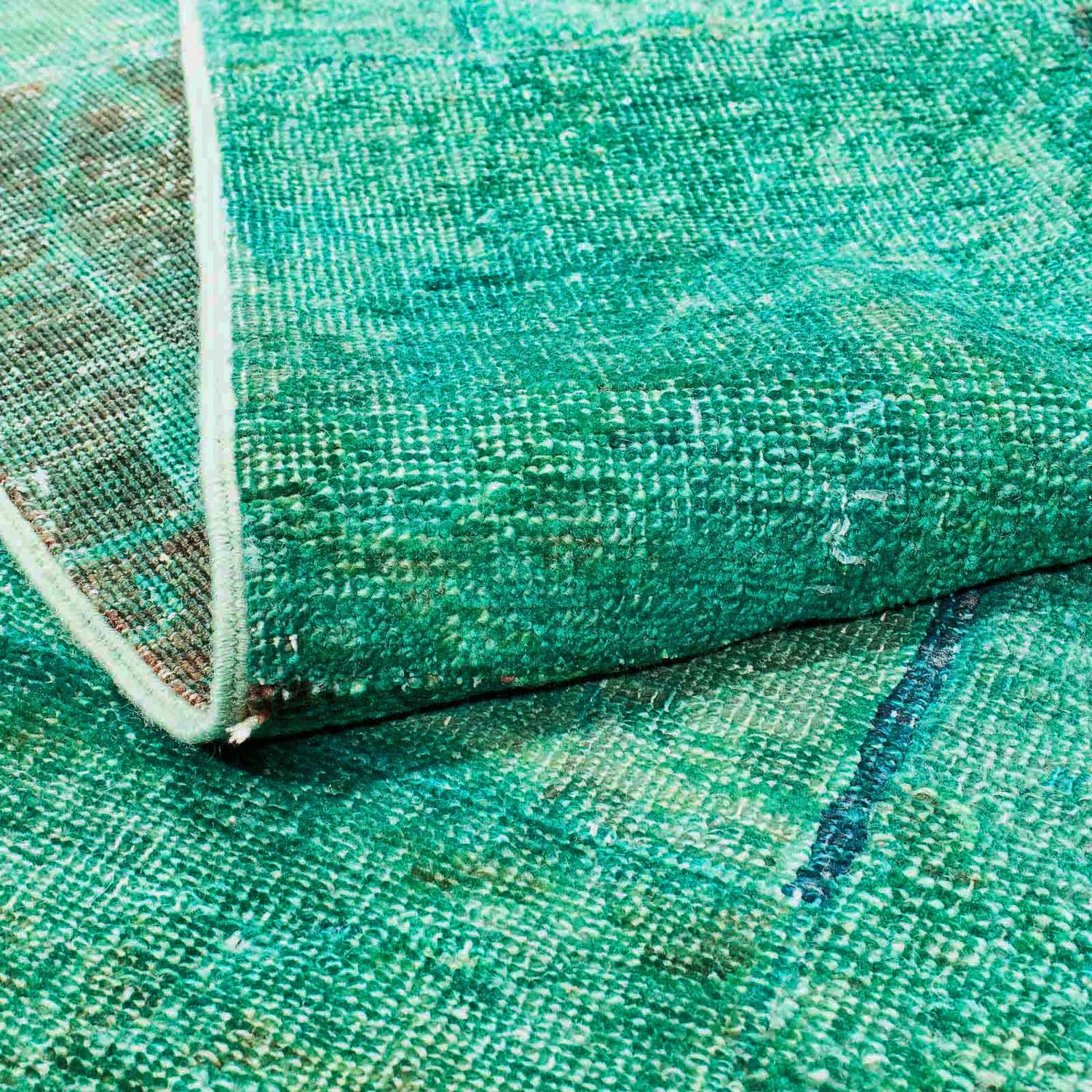 Tappeto Patchwork - 237 x 156 cm - verde