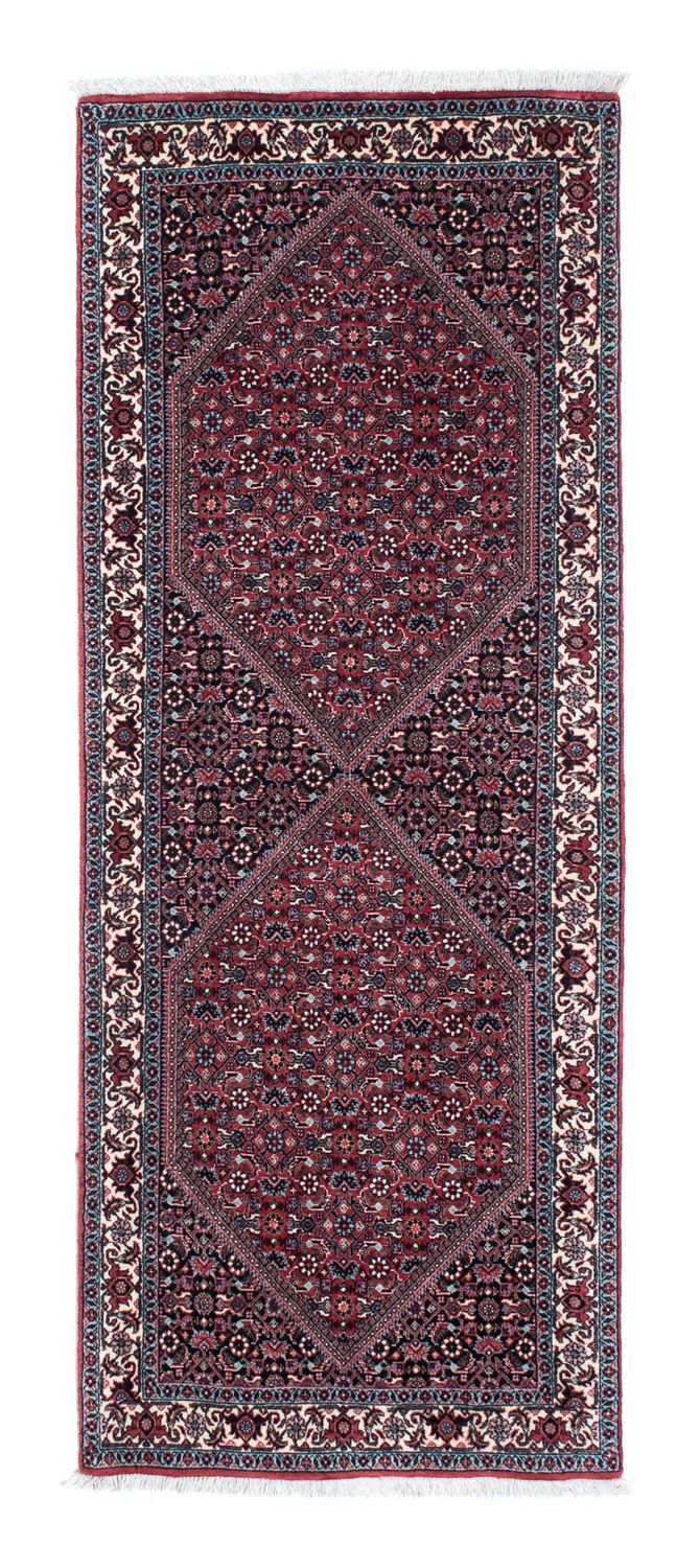 Tappeto corsia Tappeto Persero - Bidjar - 200 x 75 cm - rosso chiaro