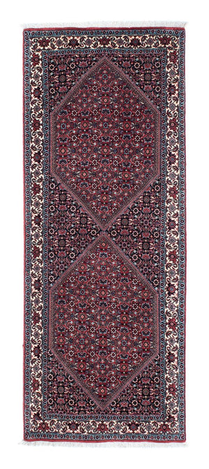 Tappeto corsia Tappeto Persero - Bidjar - 200 x 75 cm - rosso chiaro