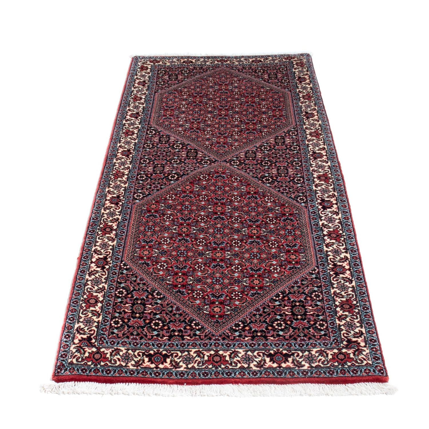 Tappeto corsia Tappeto Persero - Bidjar - 200 x 75 cm - rosso chiaro