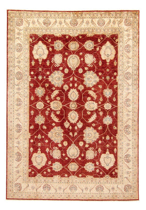 Tappeto Ziegler - 390 x 295 cm - rosso scuro