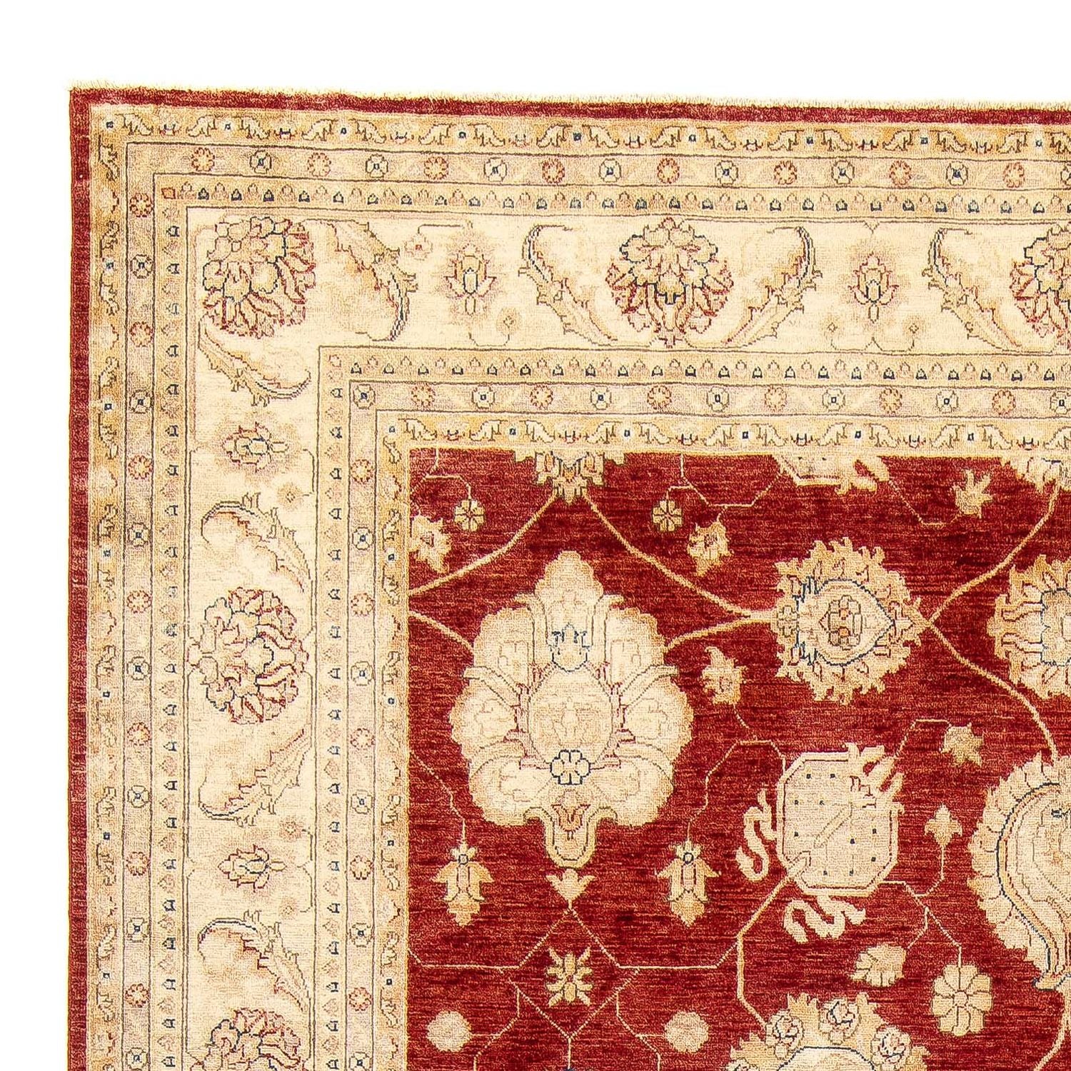 Tappeto Ziegler - 390 x 295 cm - rosso scuro