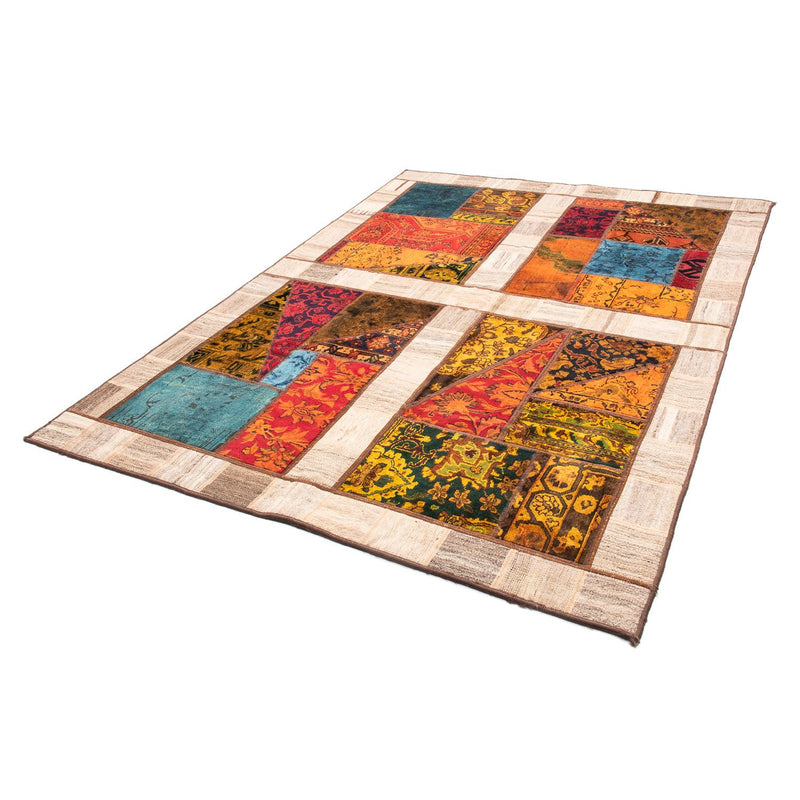 Tappeto Patchwork - 221 x 161 cm - multicolore