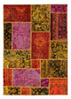 Tappeto Patchwork 198x137cm - Perserteppich Wollteppich