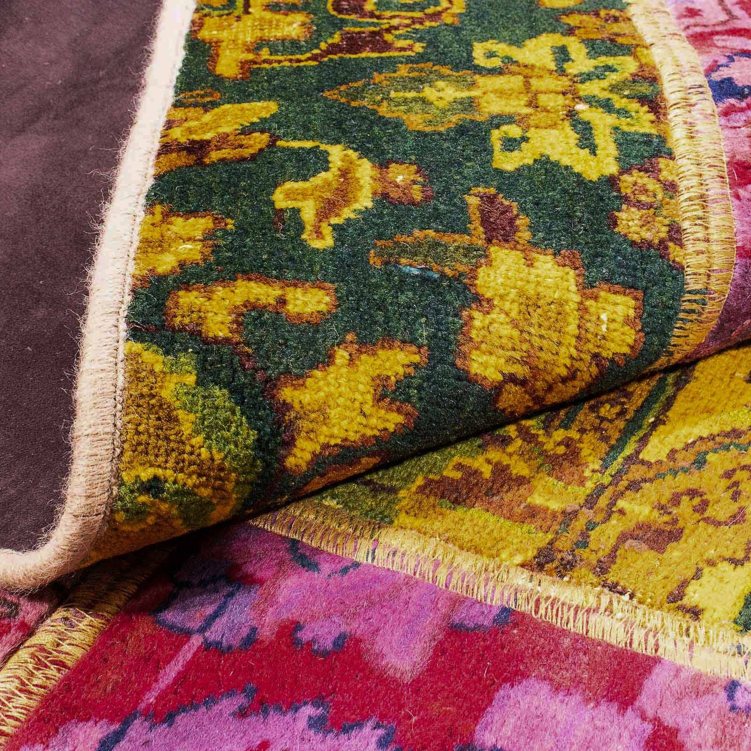 Tappeto Patchwork - 198 x 137 cm - multicolore