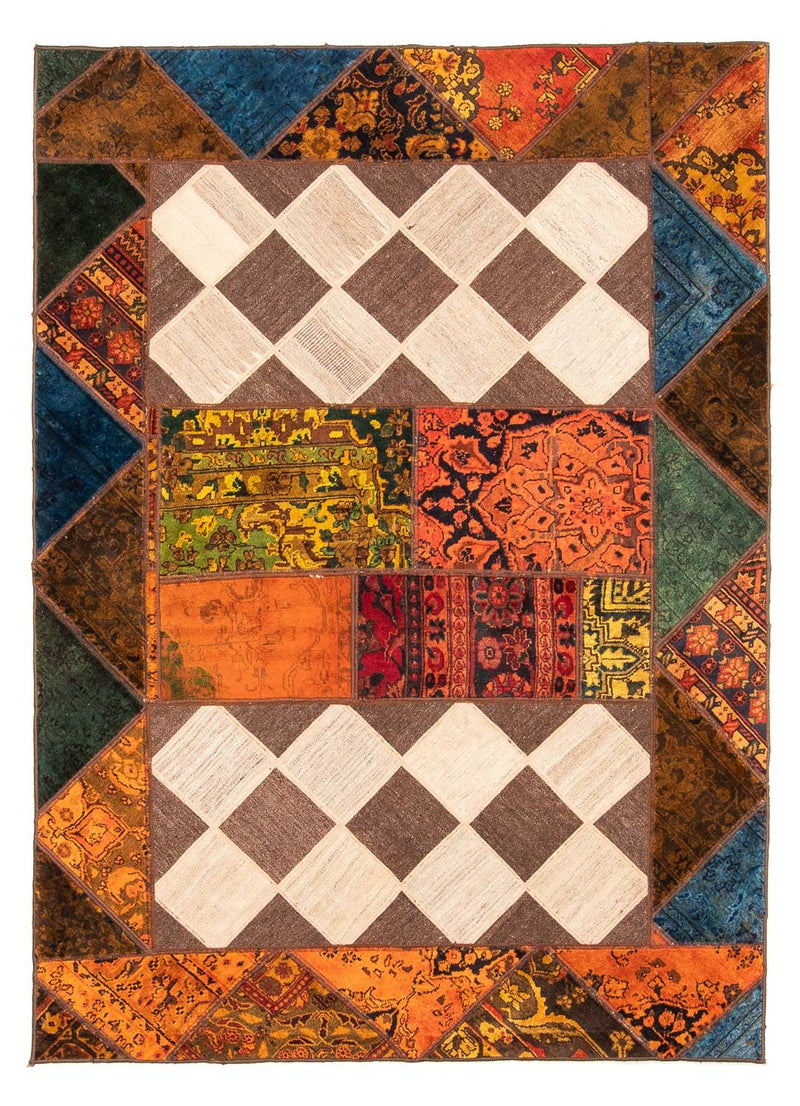 Tappeto Patchwork - 229 x 163 cm - multicolore