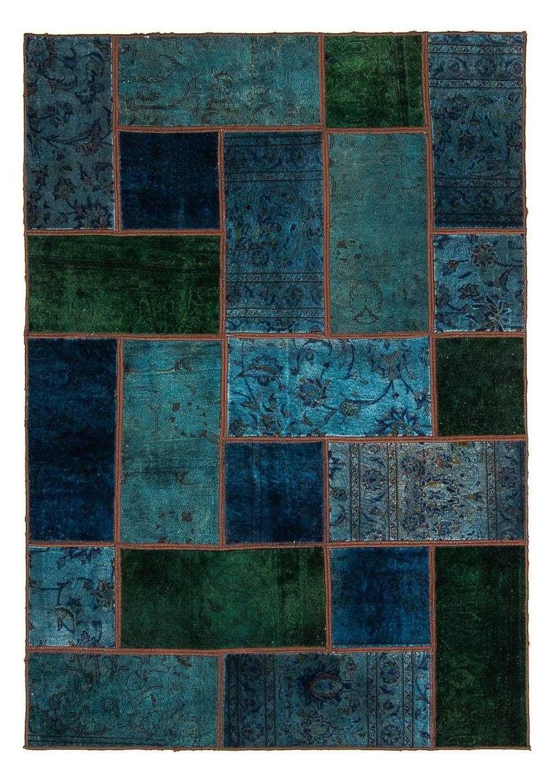 Tappeto Patchwork - 207 x 143 cm - multicolore