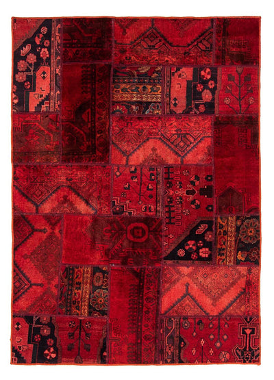 Tappeto Patchwork 148x208cm - Perserteppich Wollteppich