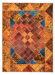 Tappeto Patchwork 234x176cm - Perserteppich Wollteppich