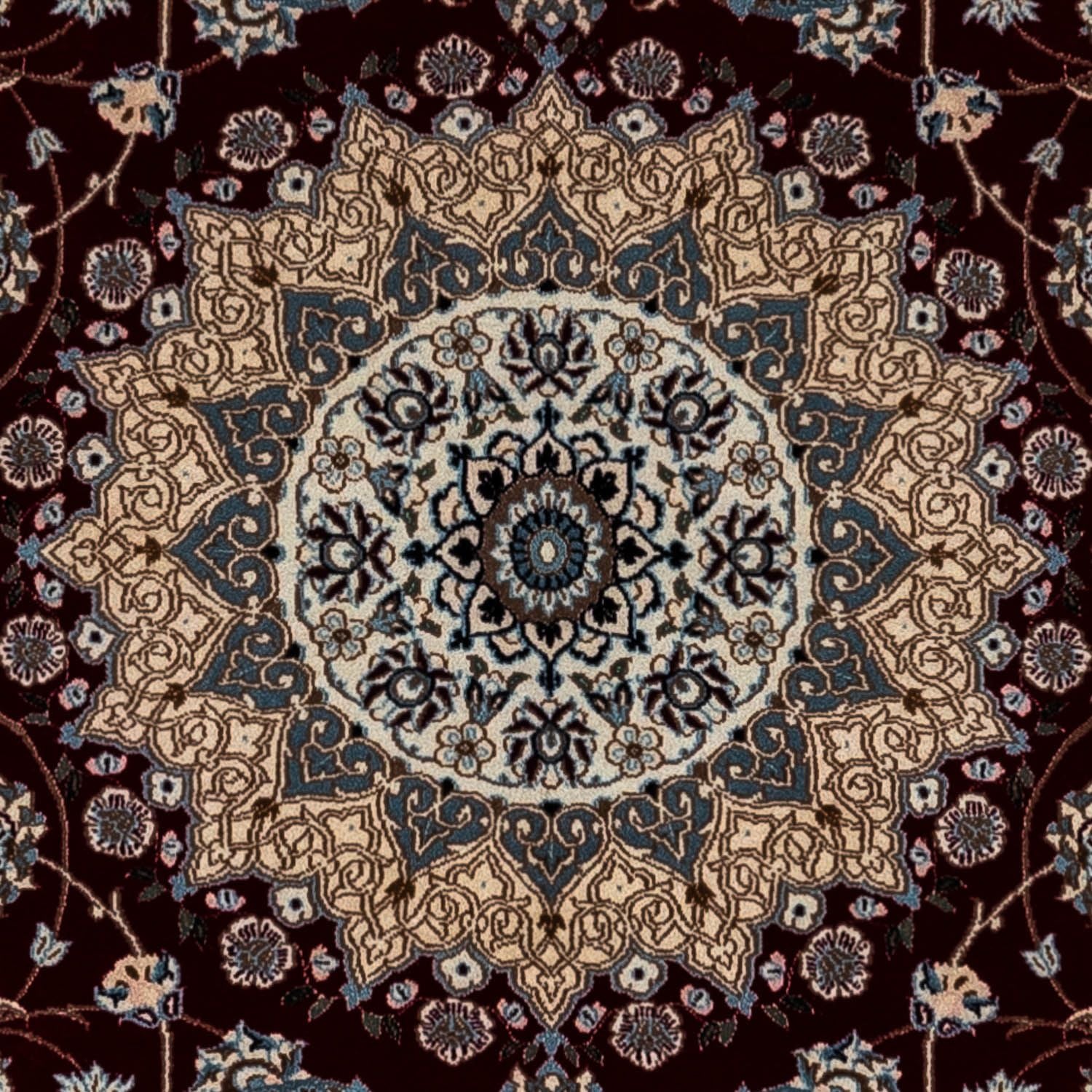 Tappeto Persero - Nain - Reale - 352 x 251 cm - nero