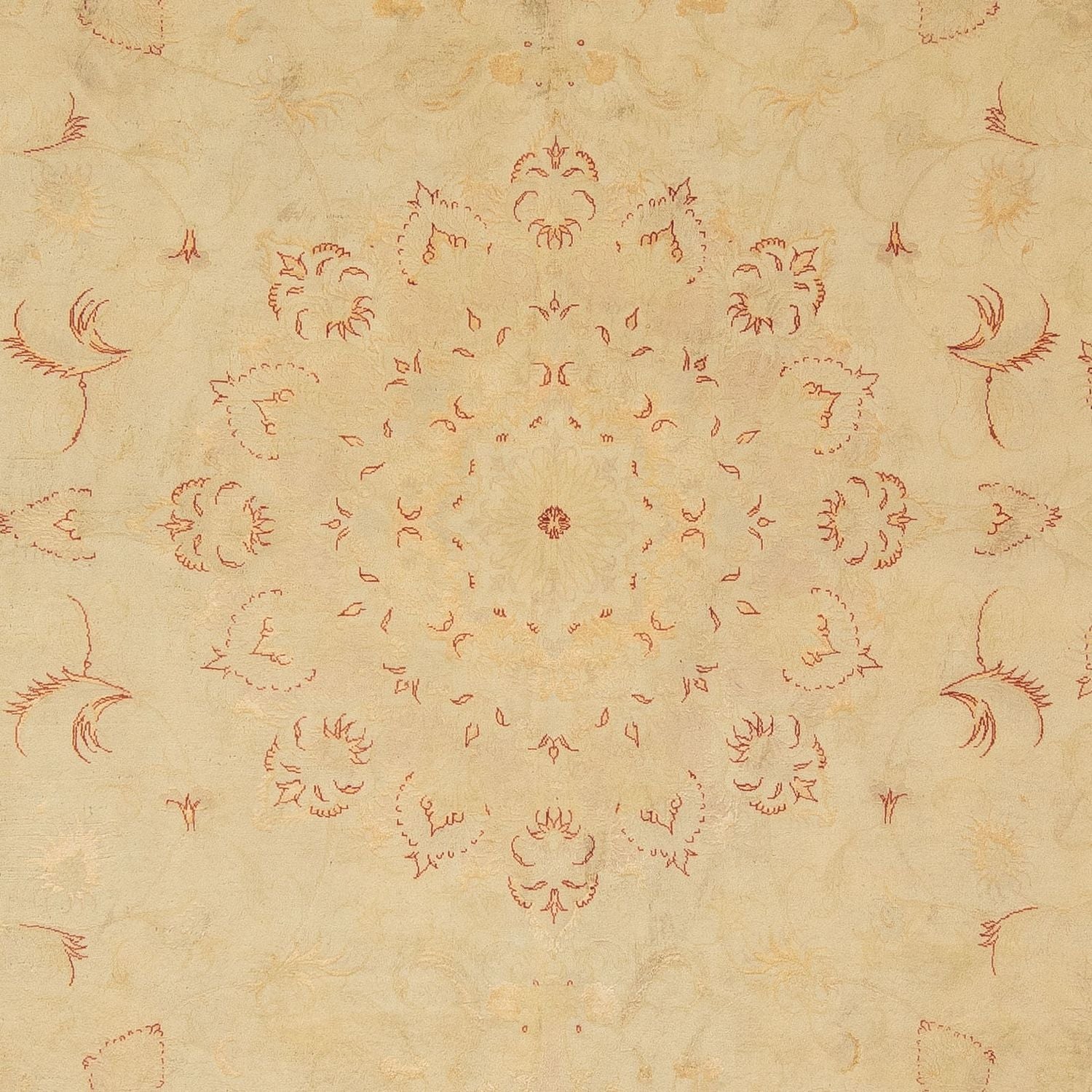 Tappeto Persero - Tabriz - Reale - 298 x 198 cm - marrone chiaro