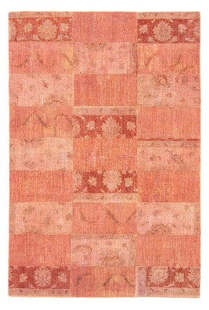 Tappeto Patchwork - 270 x 181 cm - rosso chiaro
