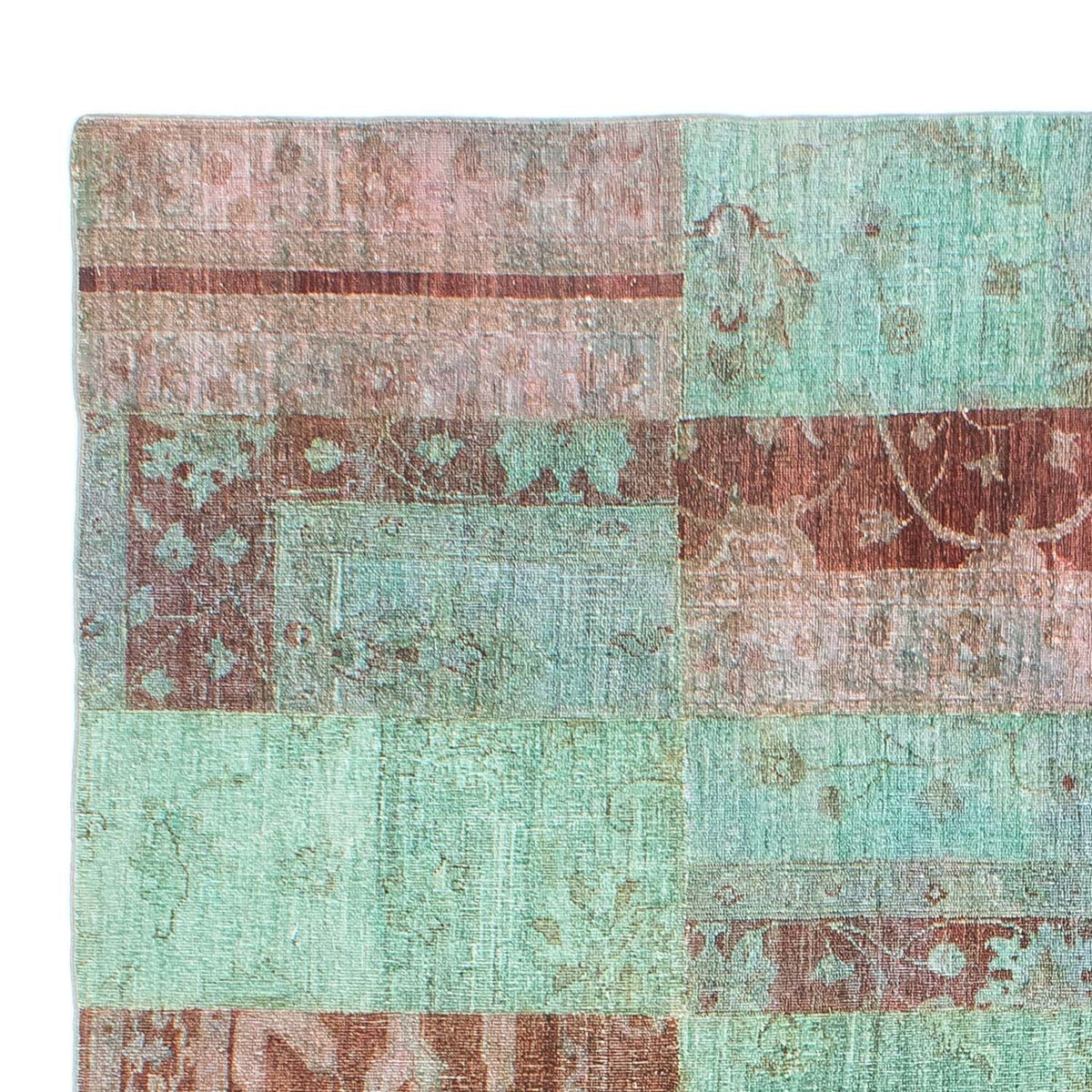 Tappeto Patchwork 182x270cm - Perserteppich Wollteppich