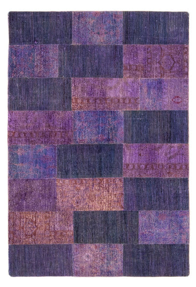 Tappeto Patchwork 165x237cm - Perserteppich Wollteppich