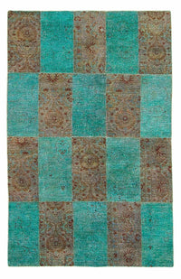 Tappeto Patchwork - 240 x 149 cm - multicolore