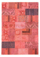Tappeto Patchwork 166x237cm - Perserteppich Wollteppich