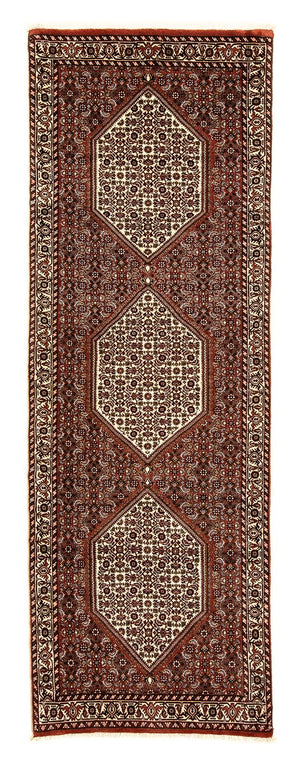 Tappeto corsia Tappeto Persero - Bidjar - 273 x 87 cm - rosso scuro
