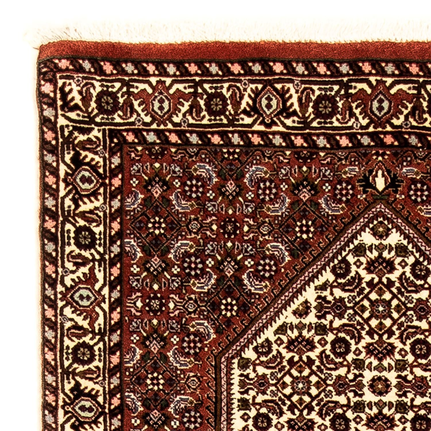 Tappeto corsia Tappeto Persero - Bidjar - 273 x 87 cm - rosso scuro