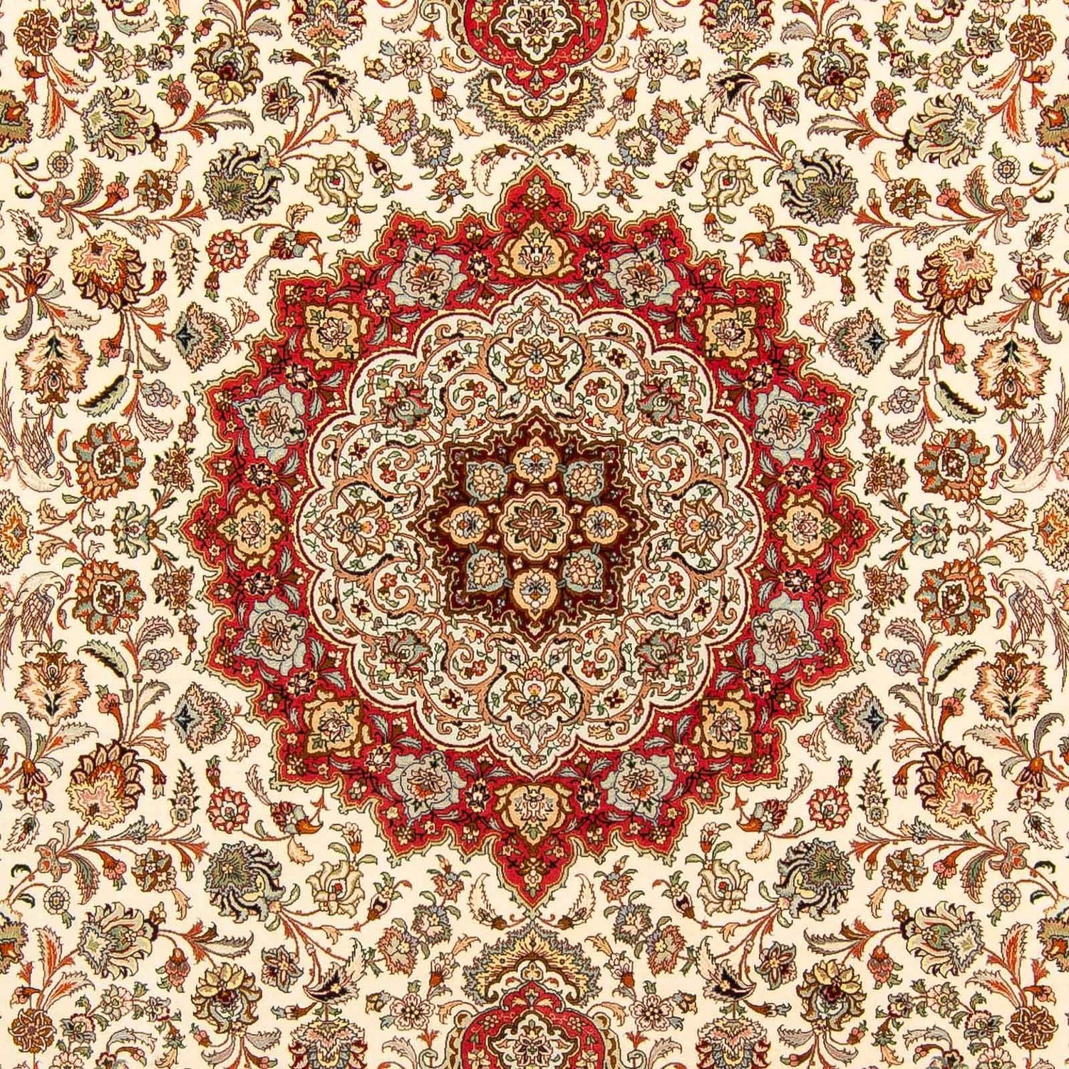 Tappeto Persero - Tabriz - Reale - 406 x 300 cm - rosso