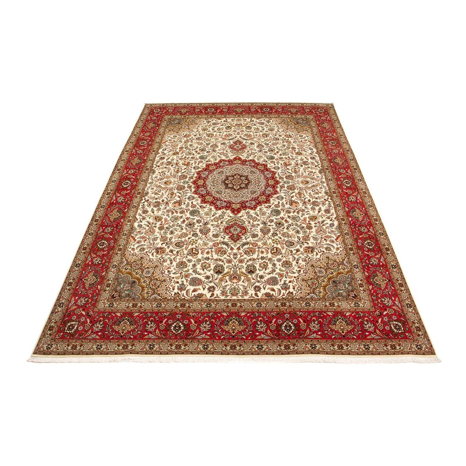 Tappeto Persero - Tabriz - Reale - 406 x 300 cm - rosso