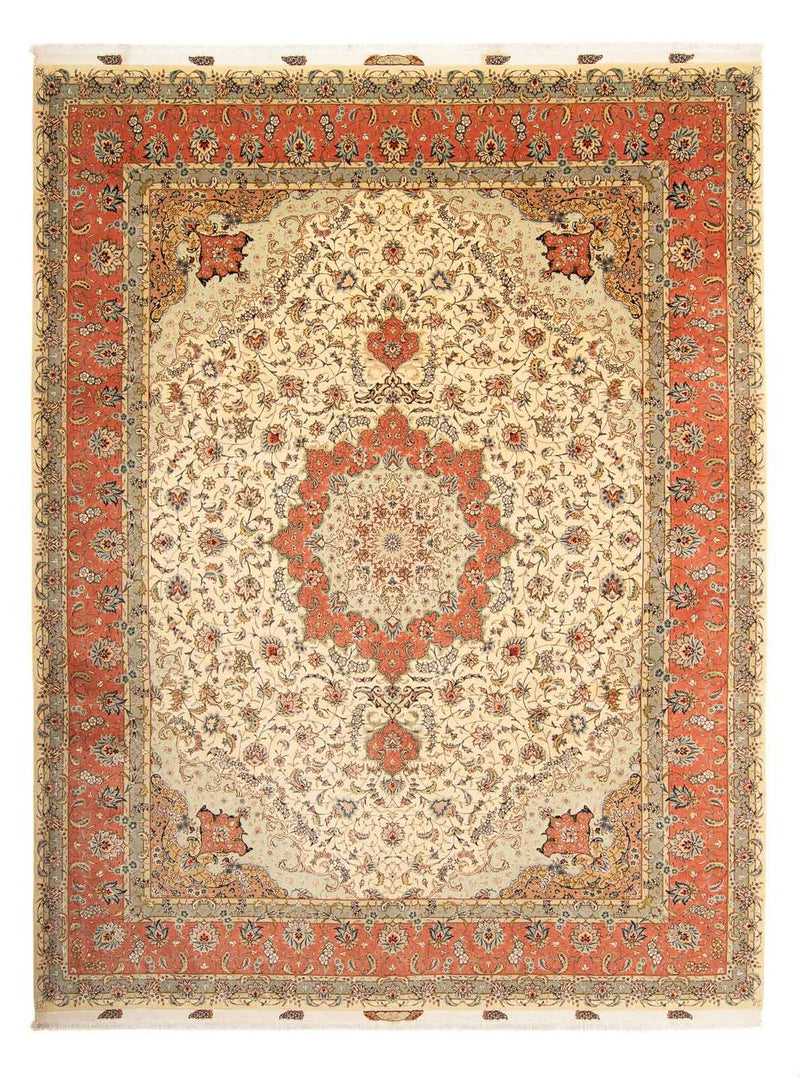 Tappeto Persero - Tabriz - Reale - 387 x 307 cm - marrone