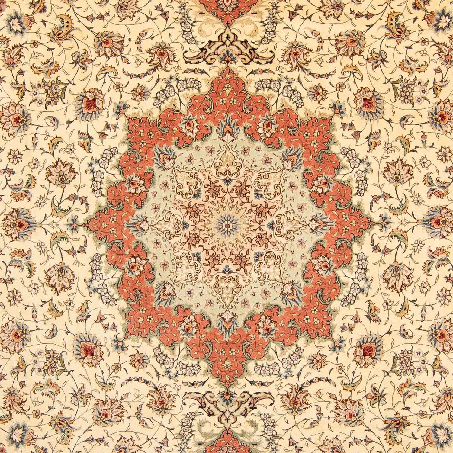 Tappeto Persero - Tabriz - Reale - 387 x 307 cm - marrone